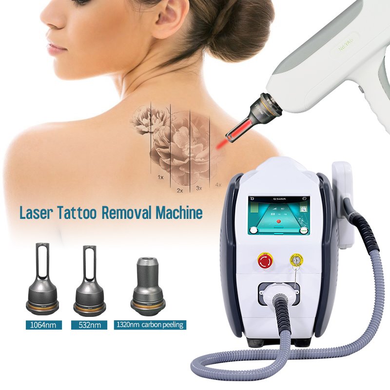 KES 2024 New Arrival Picosecond Laser Machine Multifunction 3 Waves Pico Q Switched Nd Yag Lazer 1320nm Price