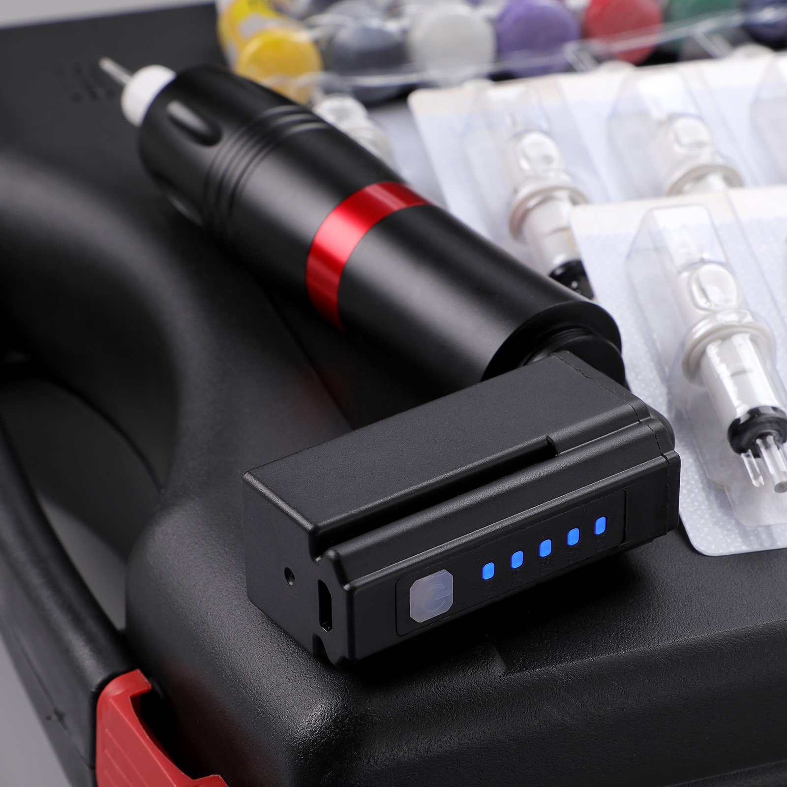 Customized Wireless Tattoo Pen Professional Tattoo Machine Body Art Tattoo Set
