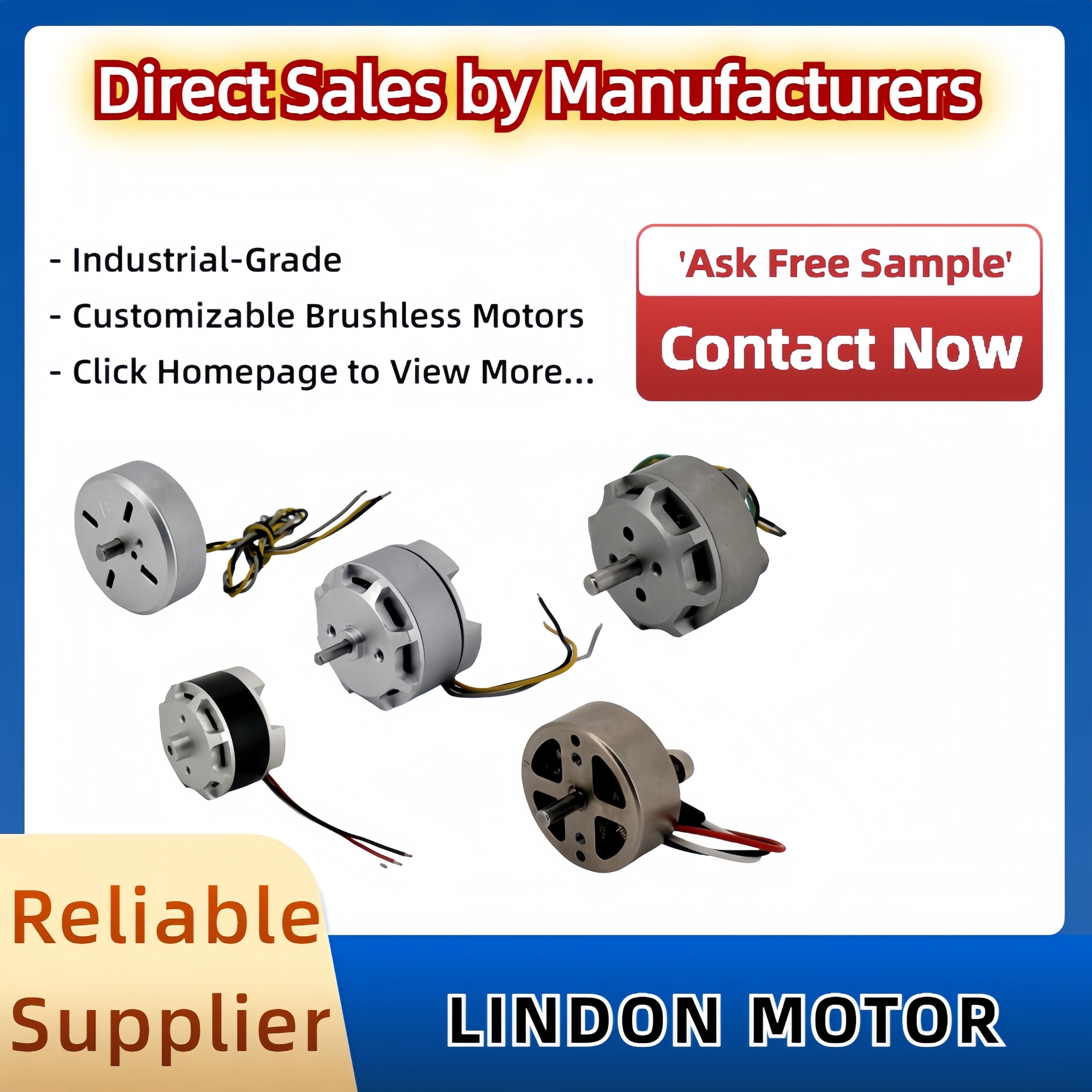 New Technique 5.5V 2.5W Brushless Motor 16916RPM CW/CCW DC Motor with Permanent Magnet Fan Boat Home Appliance Smart Home Use