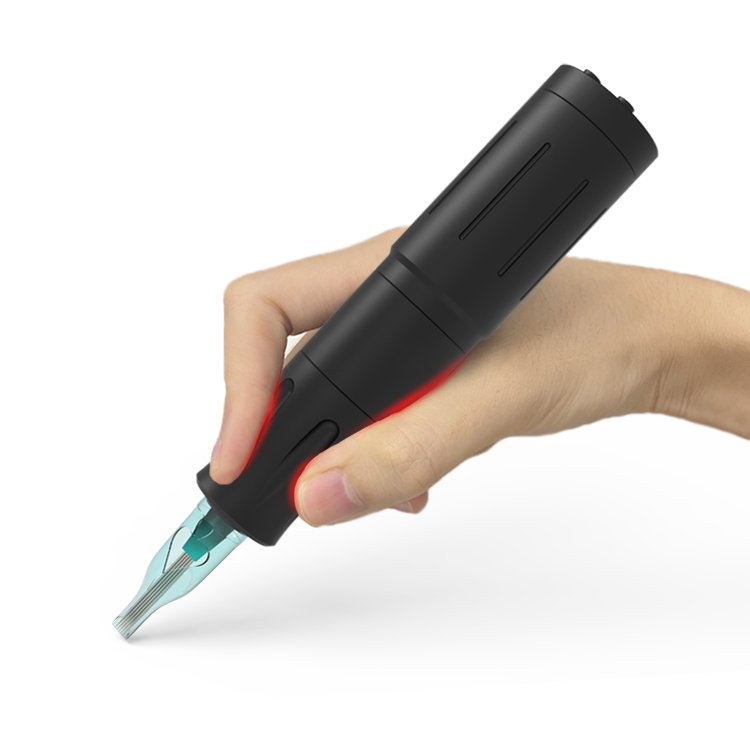 Tattoo pen machine NUOJO OEM high quality wireless semi permanent body art tattooing gun kit Micropigmentacion equipments