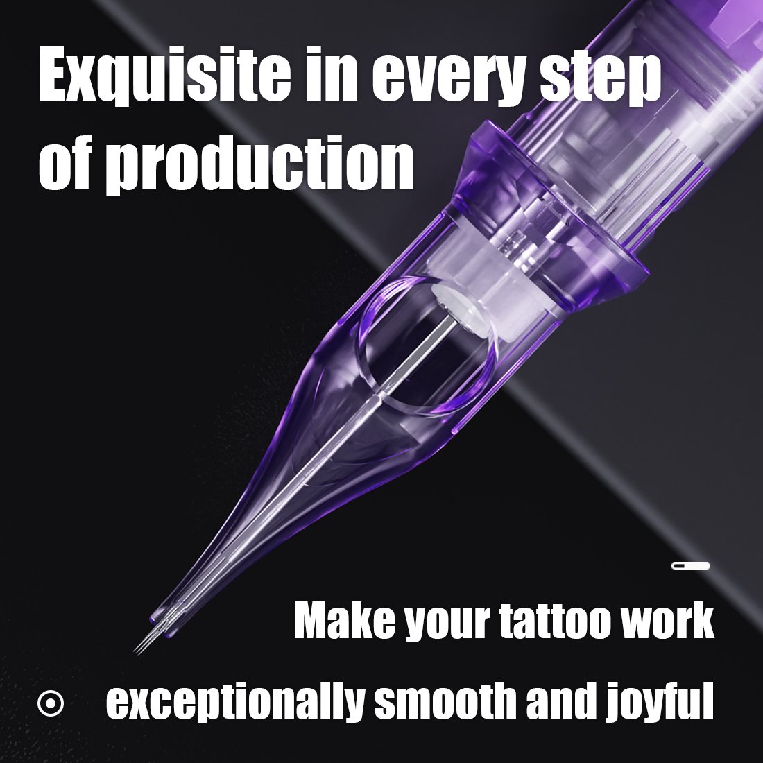 2024 Mast Pro 2 0.35mm Round Liner Tattoo Needles Permanent Makeup Tattoo Cartridge Needles for Tattoo Pen