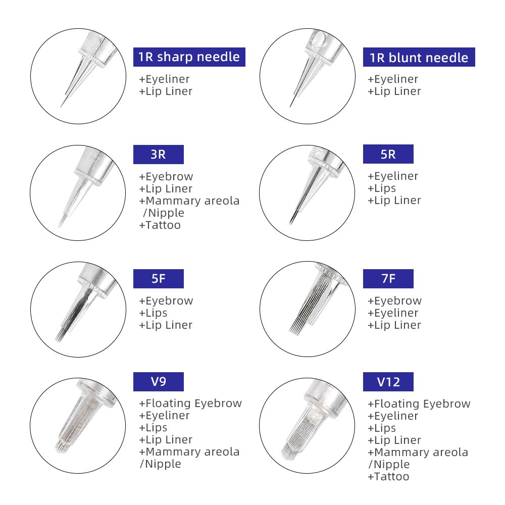 Cartridge Needles Tattoo Machine Eyebrow Permanent Makeup Cartridge Needles