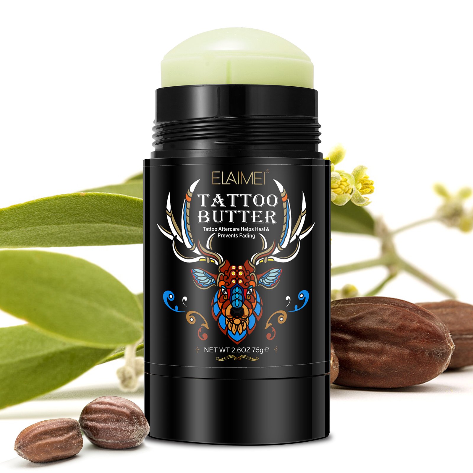 Butter Tattoo Brightening Healing Cream Tattoo Aftercare Balm Butter 75g Professional Butter Care Cream for Tattoo Healing
