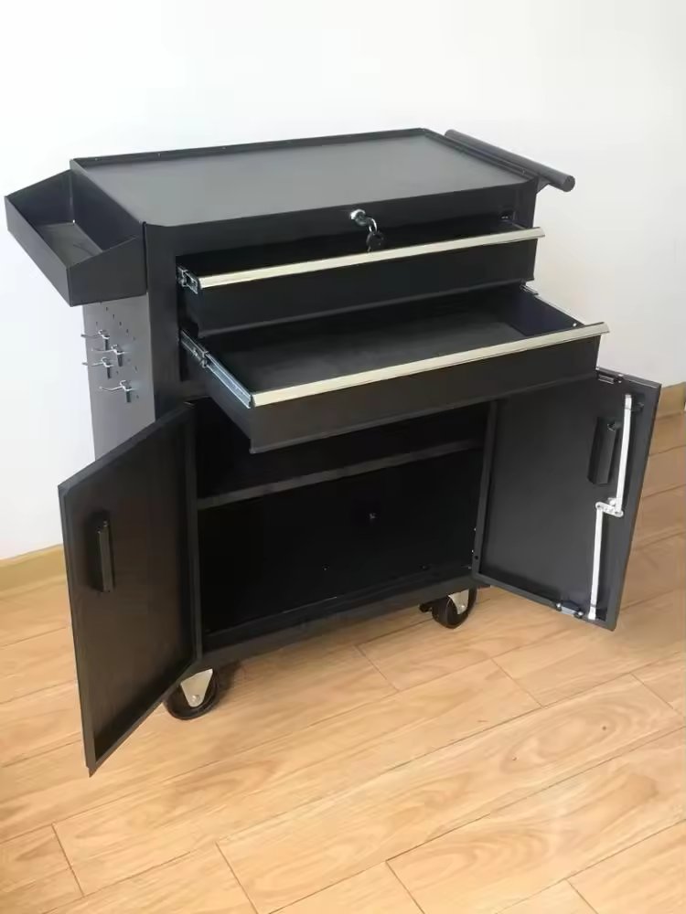 Big-Capacity Tattoo Tool Working Station Multifunction Stainless Steel Tattoo Desk Studio Work Table Cabinet