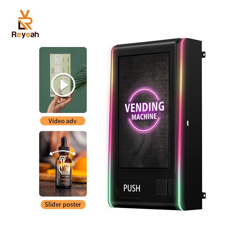 Custom Outdoor Small Smart Wall Mounted Age Verify Vending Machines Cyprus For Cbd And Tattoo Vending Machine Franchise