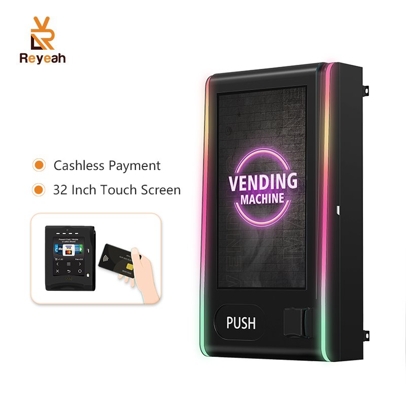 Custom Outdoor Small Smart Wall Mounted Age Verify Vending Machines Cyprus For Cbd And Tattoo Vending Machine Franchise