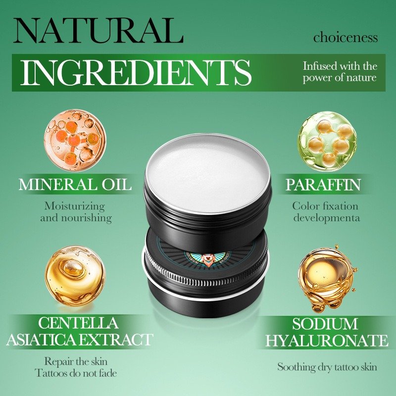 Wholesale OEM Tattoo Color Care Cream Moisturizing and Tattoo Fixing Aftercare Product for After Care Tattoo for Body Care