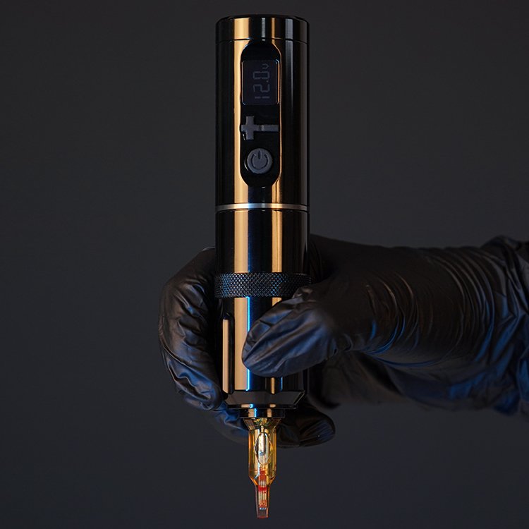 New profesional Tattoo Gun Semi Permanent Makeup machine for Eyebrow Lip Beauty with Stainless Steel