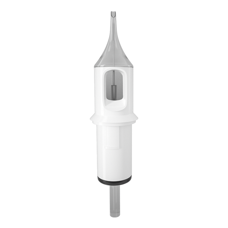 Hold Ink Function Round Liner Shader Tattoo Needle Cartridge White