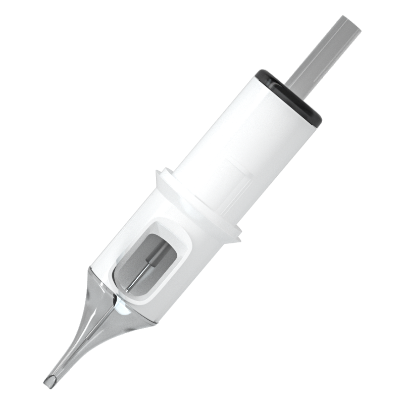Hold Ink Function Round Liner Shader Tattoo Needle Cartridge White