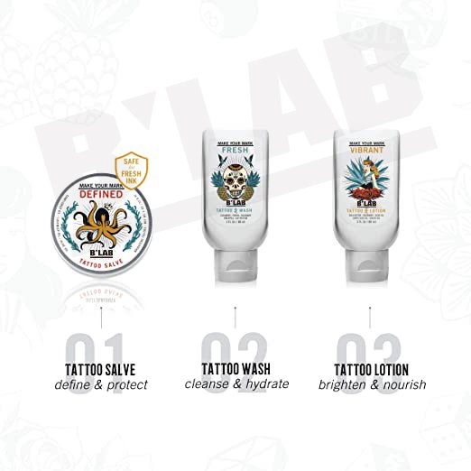 New Arrival from Body Art Skin Vegan Tattoo Aftercare Cream to Moisture Tattoo Aftercare Ointment Tattoos Kit
