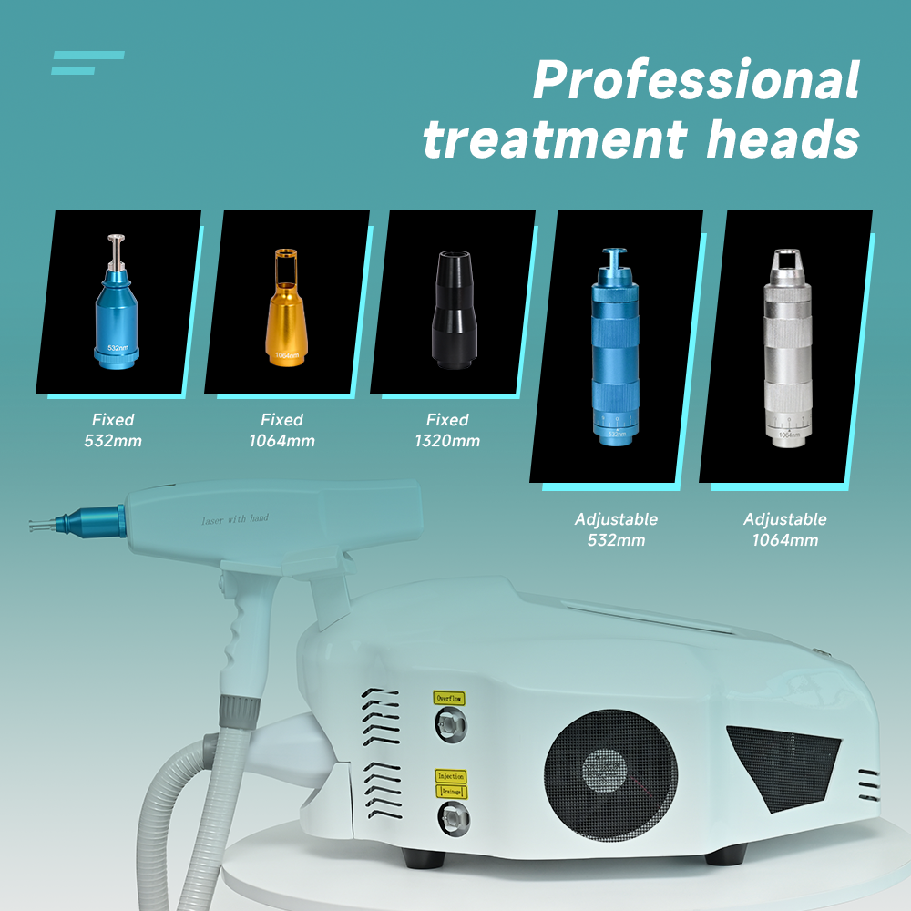 Professional ND YAG Laser Tattoo Removal Equipment of 532nm and 1032nm 1064nm Wave Q-Switched ND YAG Laser machine price