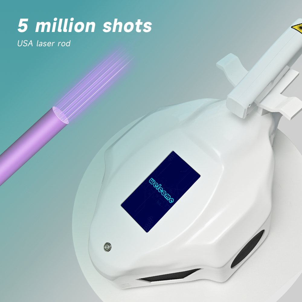 Professional ND YAG Laser Tattoo Removal Equipment of 532nm and 1032nm 1064nm Wave Q-Switched ND YAG Laser machine price