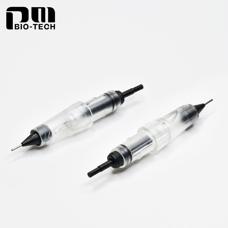 Newest Tattoo Machine Microblading Cartridge Needles Prevents Ink Backflow for Eyebrow Eyeliner Lip