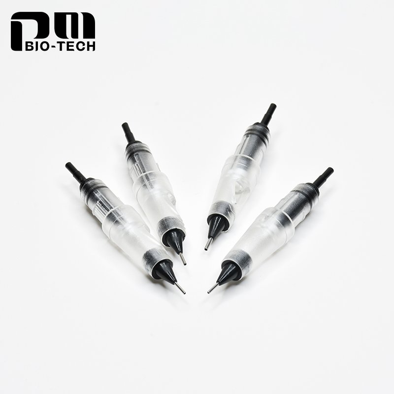 Newest Tattoo Machine Microblading Cartridge Needles Prevents Ink Backflow for Eyebrow Eyeliner Lip