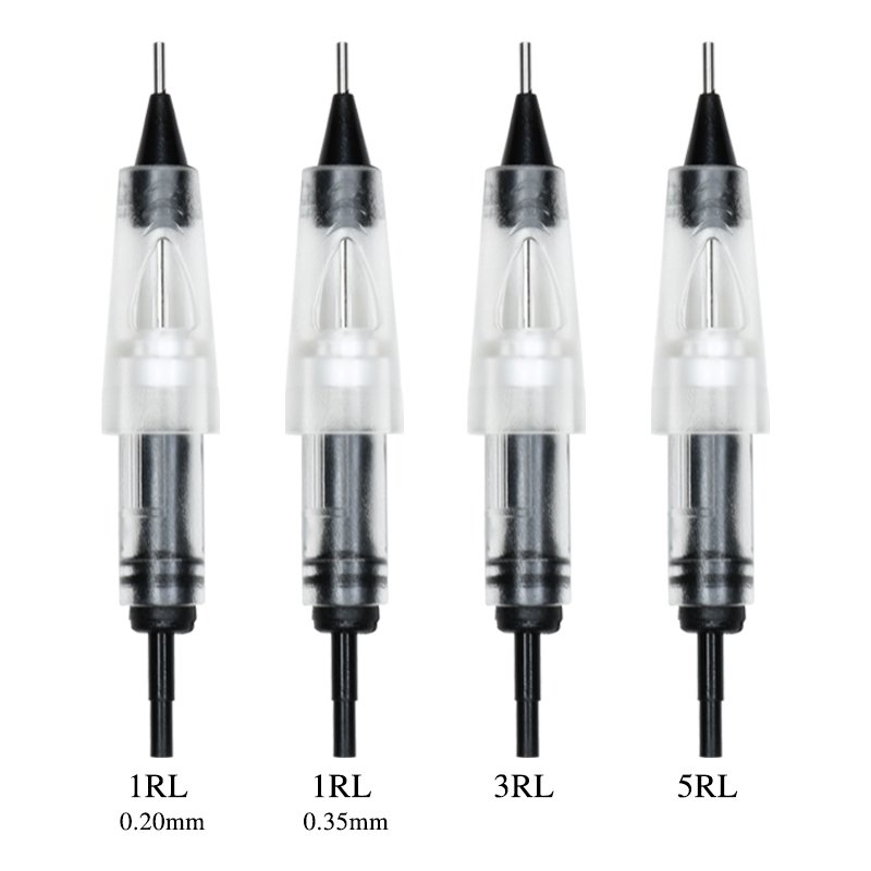 Newest Tattoo Machine Microblading Cartridge Needles Prevents Ink Backflow for Eyebrow Eyeliner Lip
