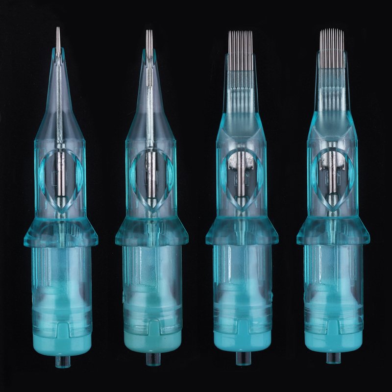 Disposable Tattoo Cartridge 1Rl 3Rl 7Rl Permanent Makeup Accessories Eo Gas Sterilized Tattoo Needle