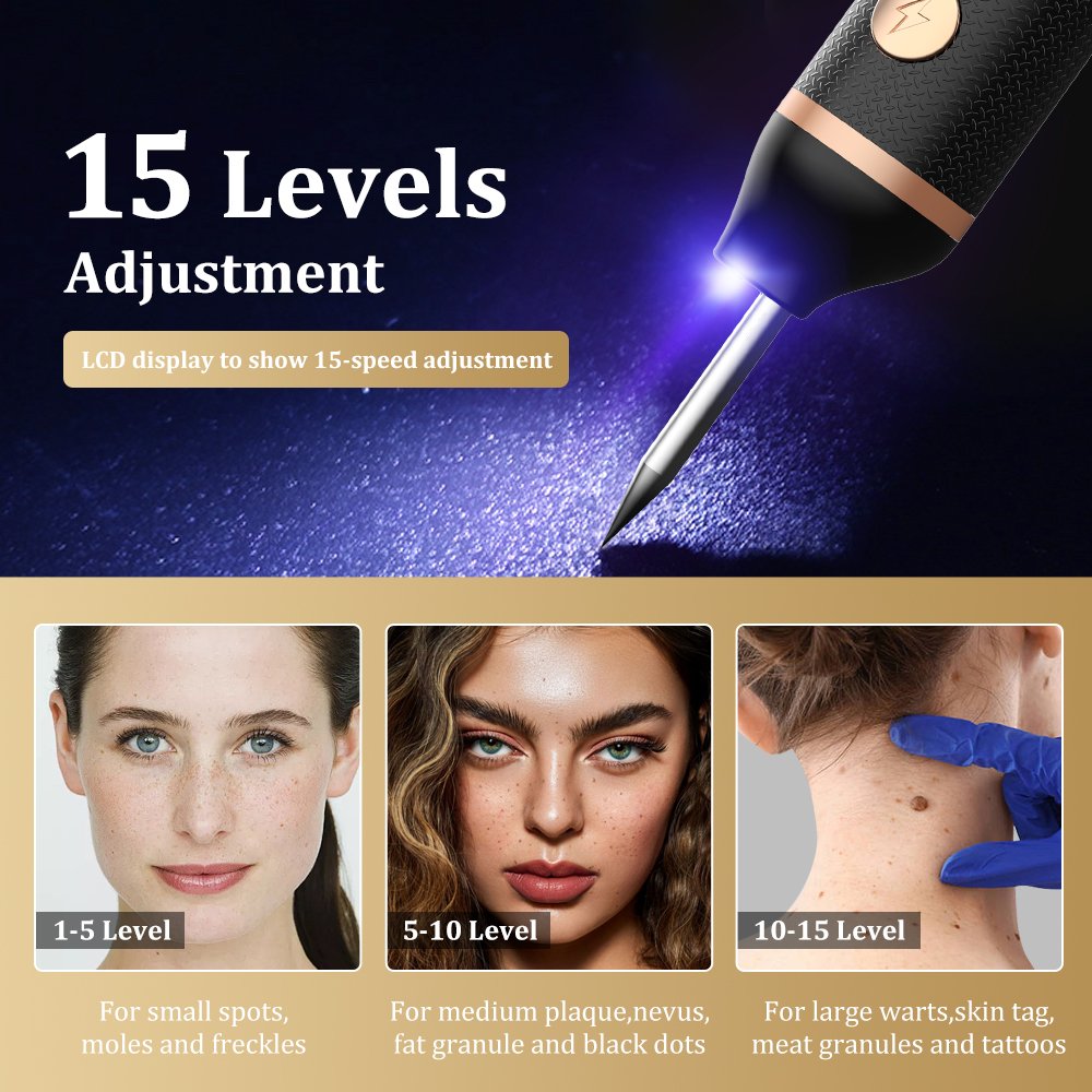 Trends Plasma pen Facial Tag Removal painless Plasma Pen Cauterizer Removing Electrocautery Wart Papilloma Skin Eraser Mole Pen