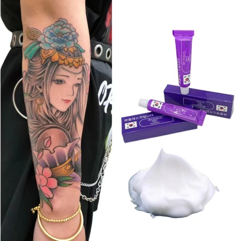 Commercial and Home Use Permanent Makeup Accessories Tattoo Ink for Eyebrows before Using Creams
