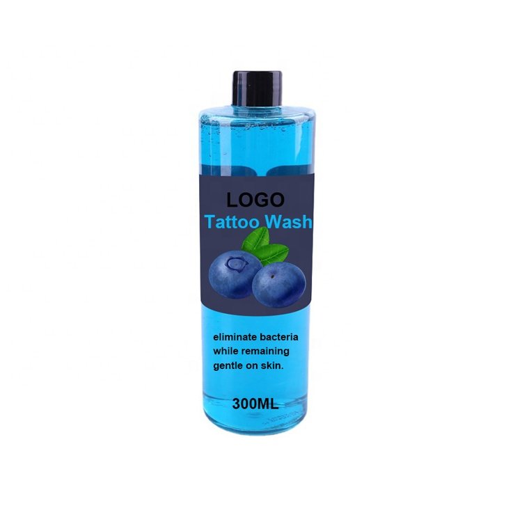 Private Label Natural Prevent Infection Scabs Brighten Lightening Tattoo Cleaning Aftercare Tattoo Foam Cleanser