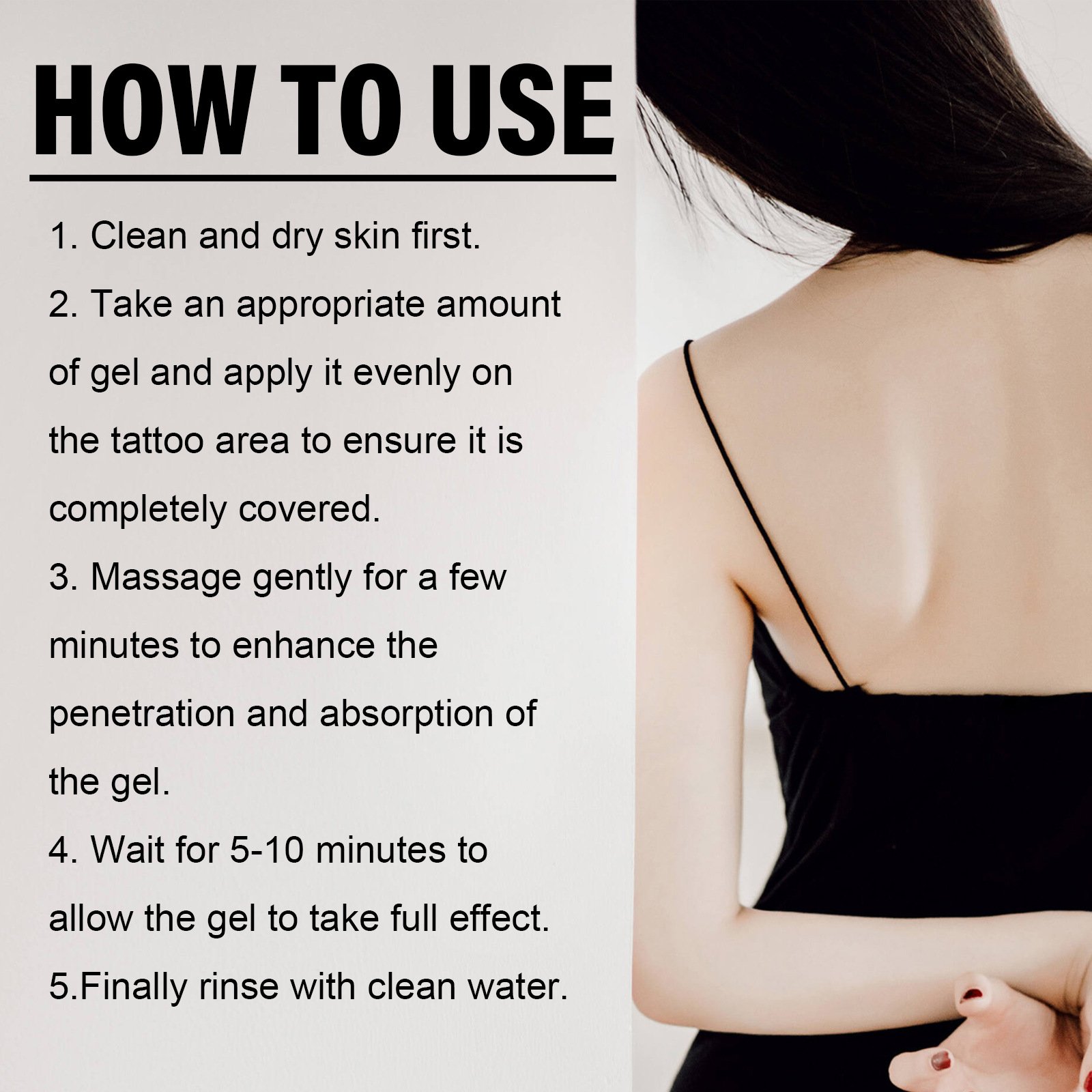 Repair Tattoo Aftercare Soothing healing Gel Irritation Itchiness Relief Moisturizer cream Itchiness Relief Moisturizer cream