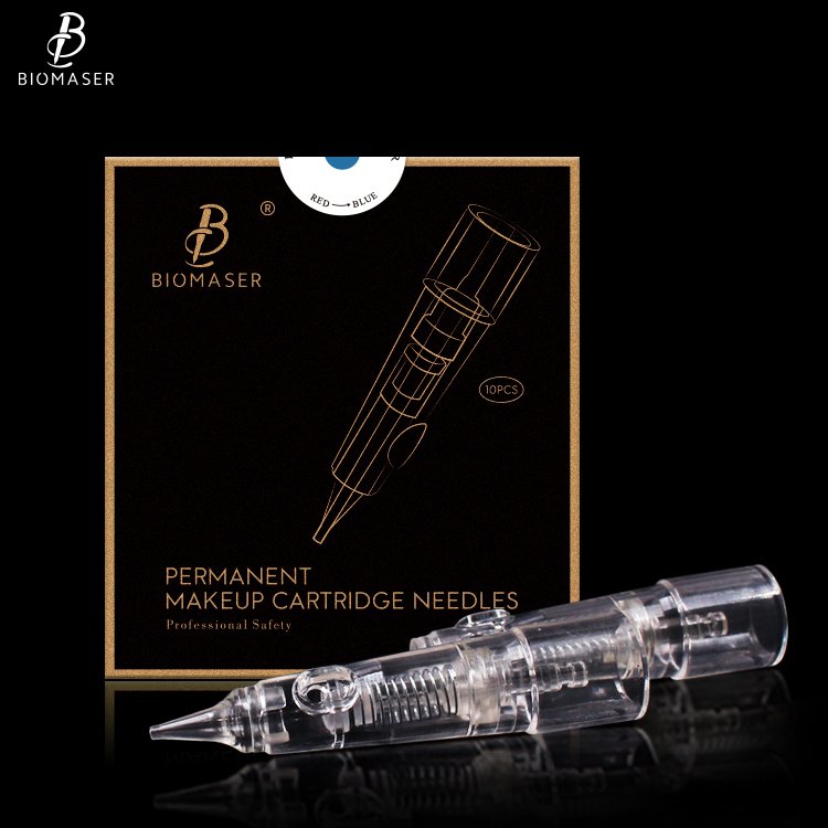 Biomaser Tattoo Cartridge Permanent Makeup Needles For Eyebrow Tattoo Needle Disposable