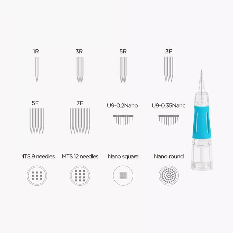 FAMISOO High-end professional Custom Permanent Makeup Machine P5 Safety Cartridge Needle eyebrow lip Tattoo Needles