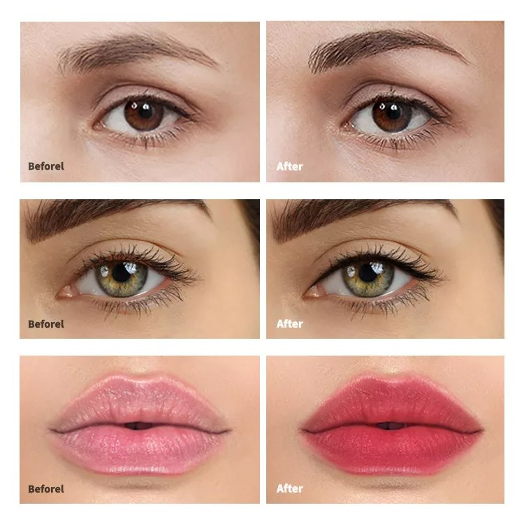 NUOJO FAMISOO N6 Pro5 Micropigmentation Device Disposable Eyebrow Semi Permanent Makeup HALF-WALL Tattoo Cartridge Needle