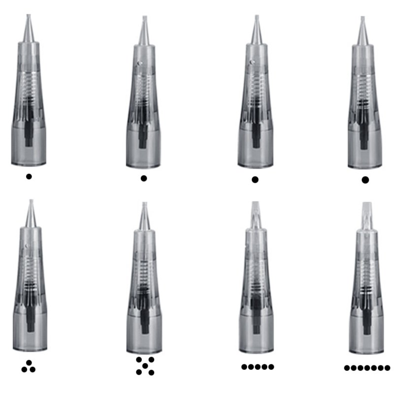 Black Tattoo Cartridges Needles Cartridges For Permanent Makeup