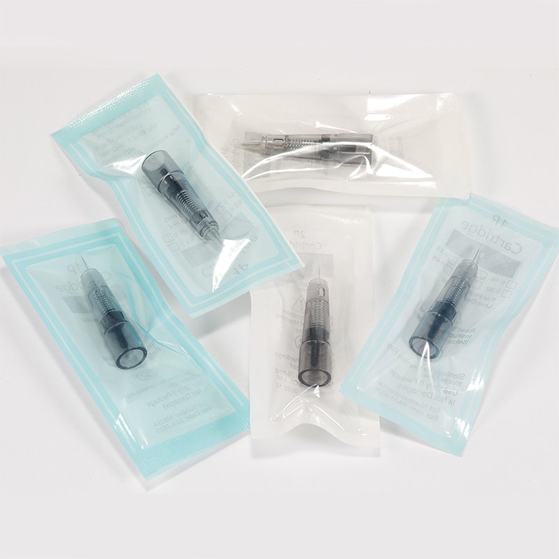 Black Tattoo Cartridges Needles Cartridges For Permanent Makeup