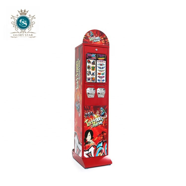 Mini Desktop Automatic Sticker Tattoo Vending Machine