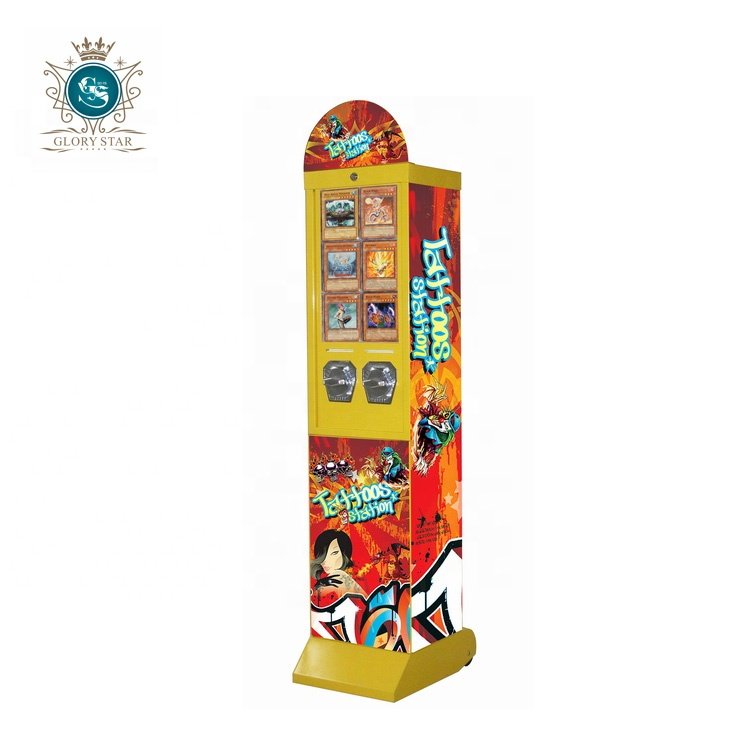 Mini Desktop Automatic Sticker Tattoo Vending Machine