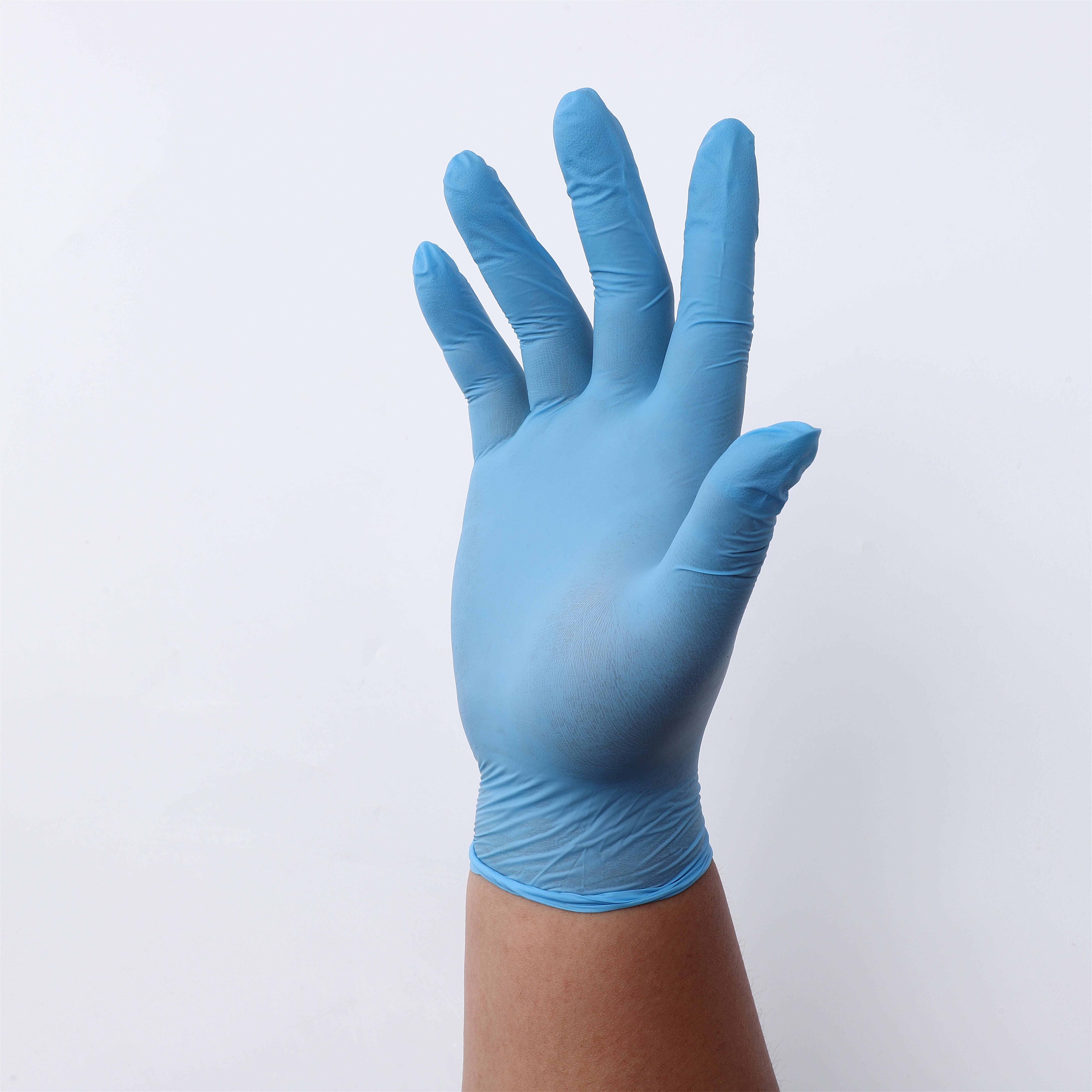 Stock in Warehouse Tattoo Eco-friendly Dishwashing White Disposable Powder Free Flexible Nitrile Gloves