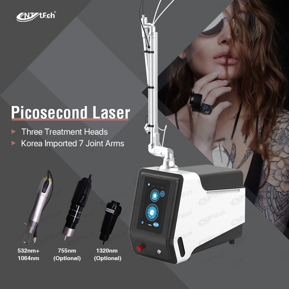 Beijing UNT fast delivery picosecond machine 1064 laser q-switched system nd yag laser picolaser tattoo removal
