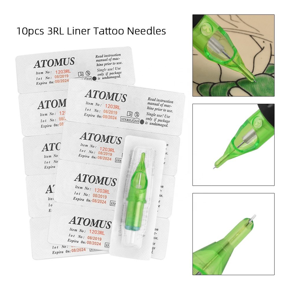 Rotary Tattoo Machine Shader Liner Assorted Tatoo Grip Tube Motor Gun Kit Tattoo Cartridge Needles Supply Permanent Makeup Tool