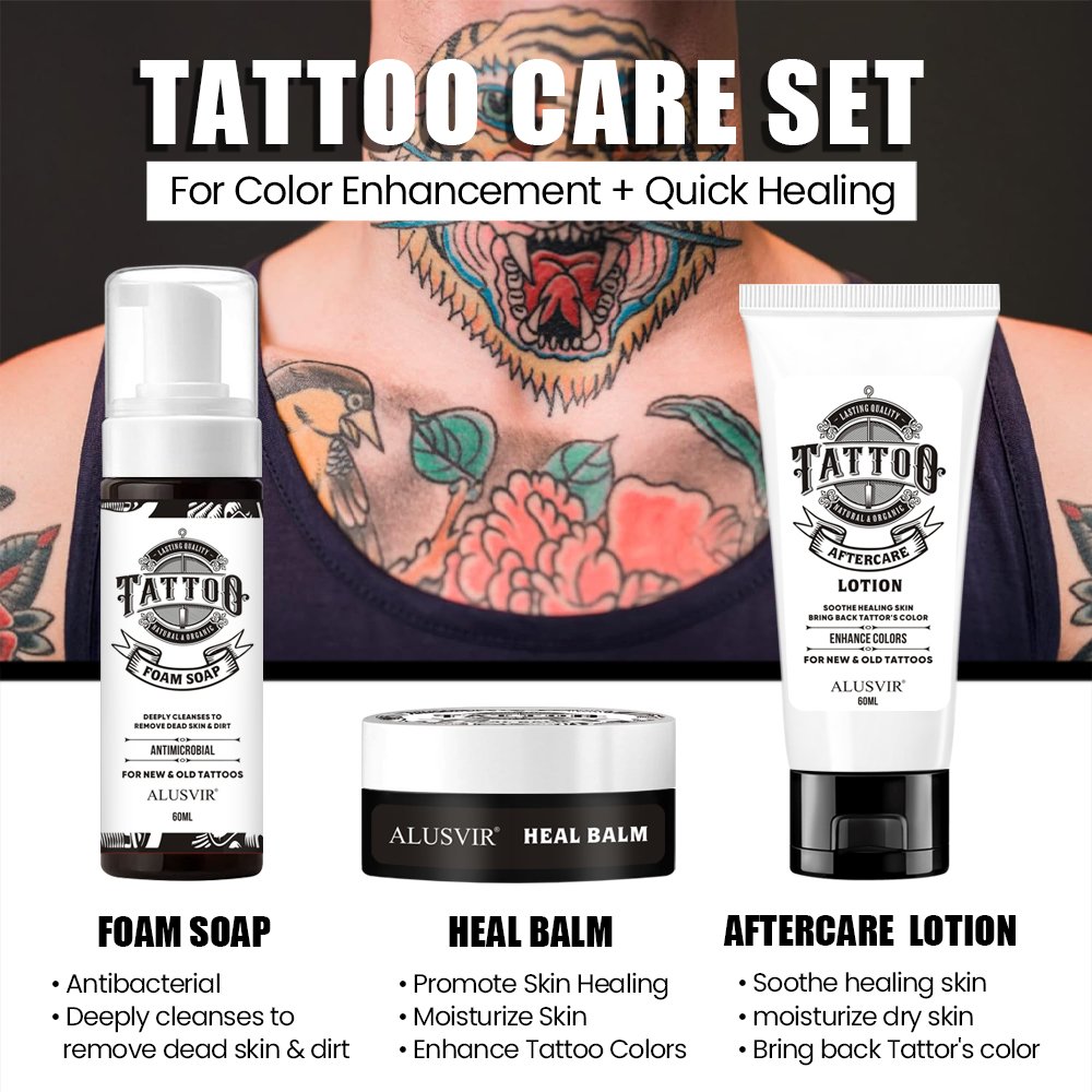 Private Label Tattoo Aftercare Cream Lotion Revive Refresh Old Tattoos Color Enhancement Tattoo Healing Balm Cream