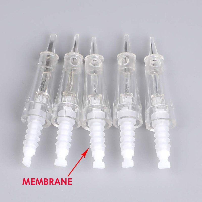 Disposable Pmu Sterilized Eyebrow Cartridge Tattoo Body Power Supply Machine Nano Sterile Textured 1rl cartridge Tattoo Needle