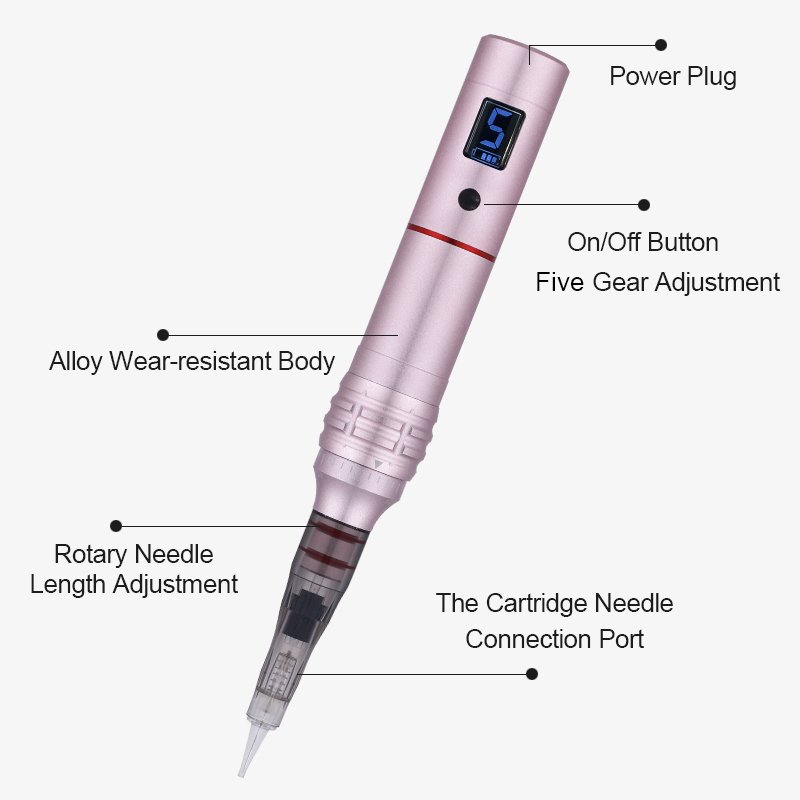 Permanent eyebrow makeup tattoo pen for eyebrow lip eyeliner permanent eyebrow makeup tattoo machine