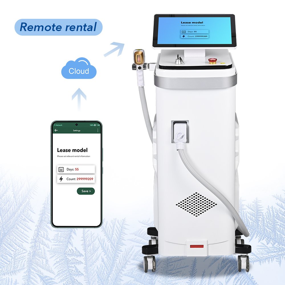 2024 professional 808 diode laser hair removal machine laser beauty equipment alexandrite laser hair removal machine