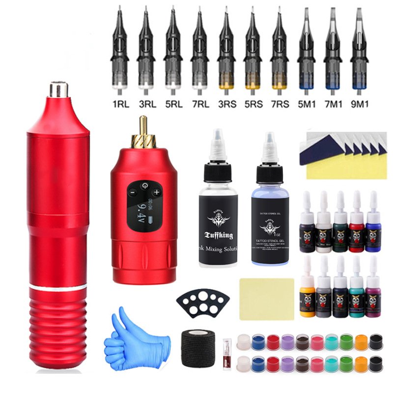 Factory direct professional complete full tattoo machine kit
