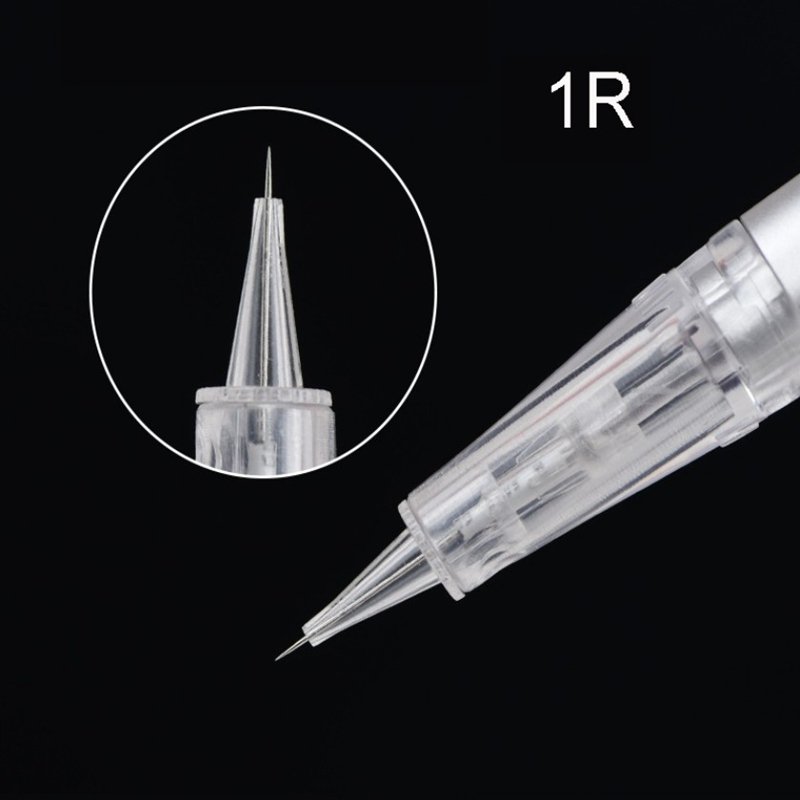 membrane tattoo micro needle cartridge 1rl permanent makeup cartridge needle for battery tattoo machine