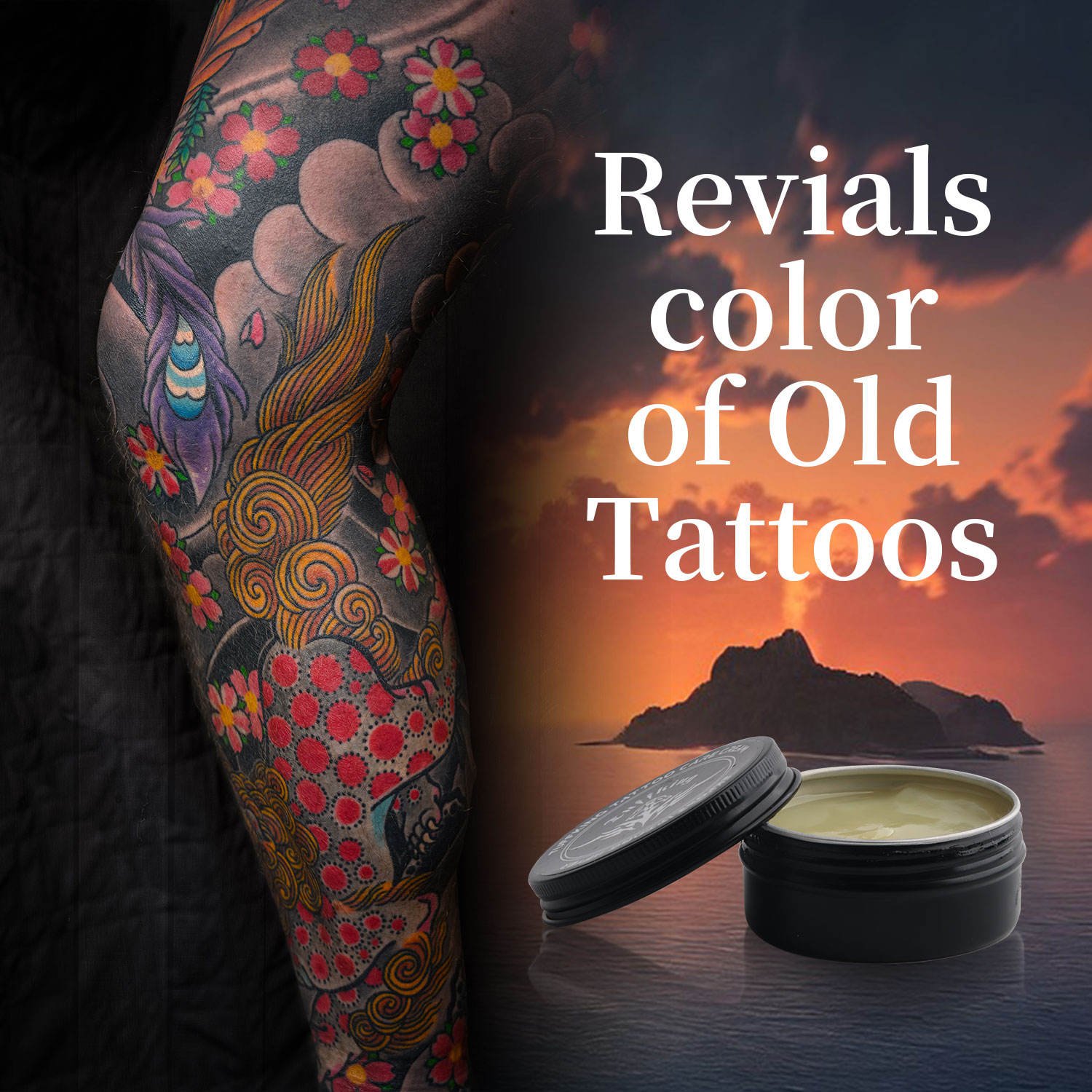 Wholesale Customize Quick Healing 100% Vegan Protects Tattoo Aftercare Balm Rejuvenates Tattoo Aftercare Butter