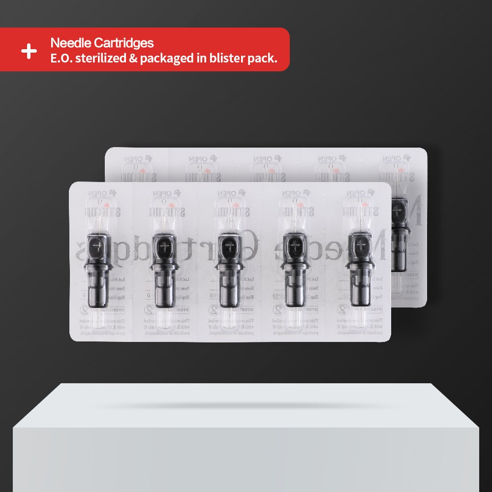 Wholesale Ink Sterile Nano Sterilized Rotary Body Machine Premium Mix PUM Eyebrow Disposable Kwadron Cartridge Tattoo Needle