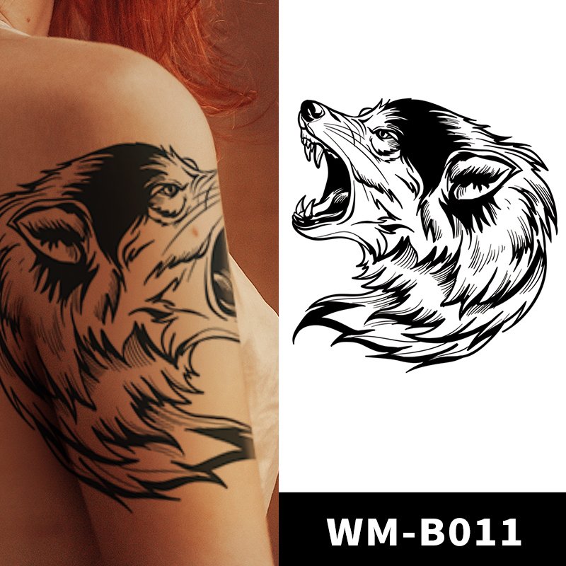 Wholesale Waterproof Skin Safe Long Lasting 15 Days Realistic Temporary Juice Ink Body Sticker Tattoo Semi Permanent