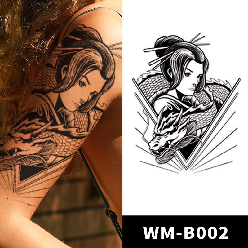 Wholesale Waterproof Skin Safe Long Lasting 15 Days Realistic Temporary Juice Ink Body Sticker Tattoo Semi Permanent