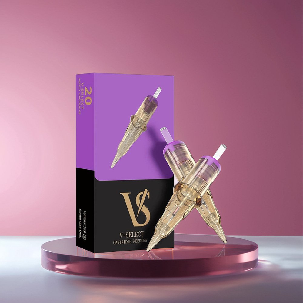 EZ V Select RL Precise Positioning System Membrane Hair Stroke Tattoo Machine Needles for Permanent Makeup