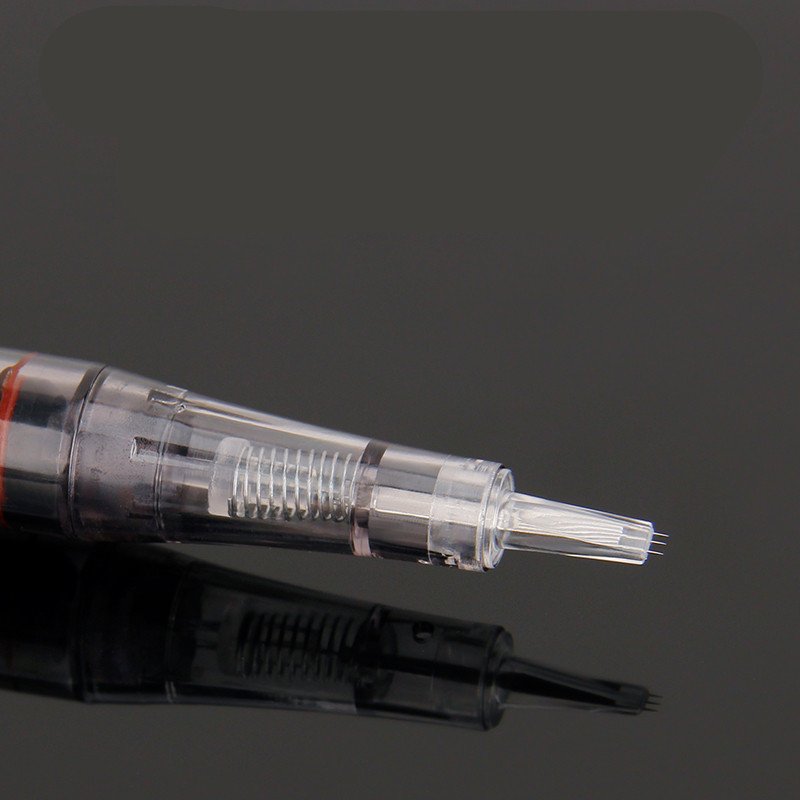 Eyebrows Tattoo Cartridge Professional Hairstroke 1R 0.18 0.25 0.3 0.35mm Permanent Makeup Machine Needles