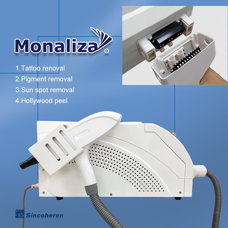 Sincoheren factory price nd yag laser beauty machine 532nm 1064nm carbon peeling picosecond laser machine for beauty salon