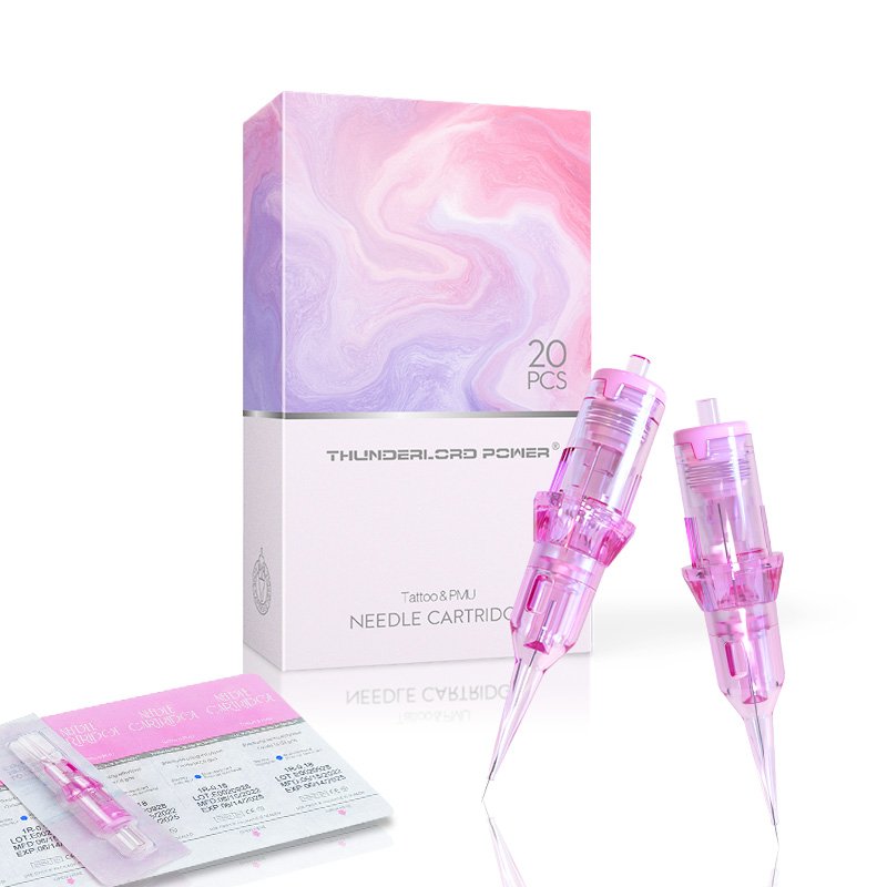 Biomaser Needle Cartridge Pink Permanent Makeup Cartridge Needles Tattoo Needles For All Universal Permanent Makeup Tattoo Pen