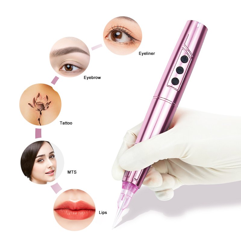 Biomaser Needle Cartridge Pink Permanent Makeup Cartridge Needles Tattoo Needles For All Universal Permanent Makeup Tattoo Pen